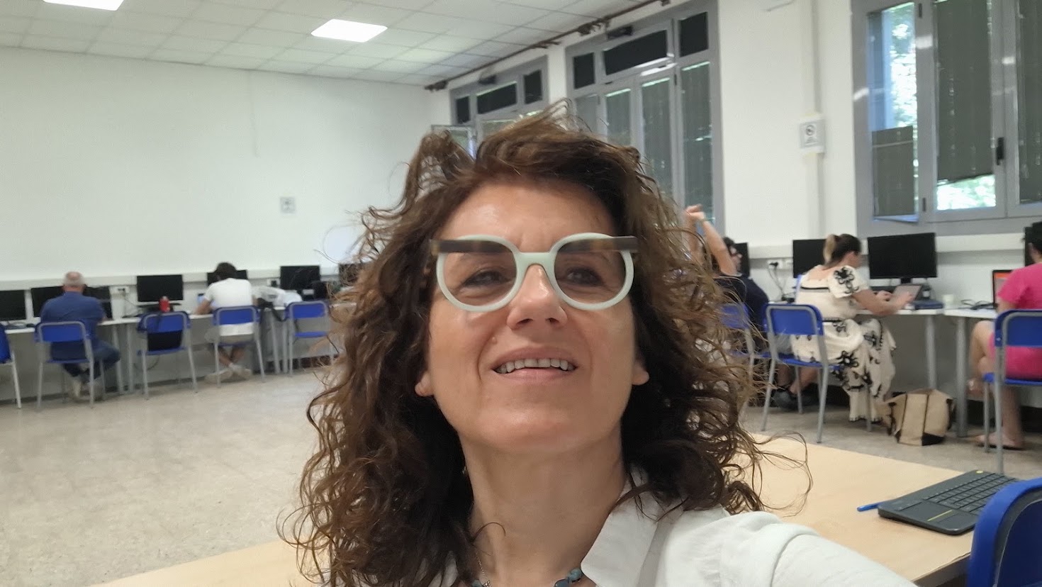 Simona Vitali in aula